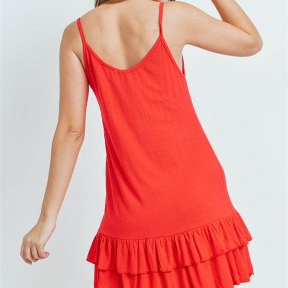 #19 Little Red mini dress - Picture 2 of 9